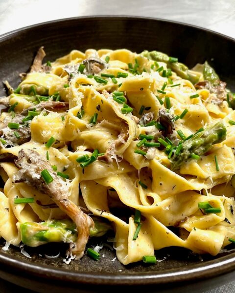 truffle pasta dish